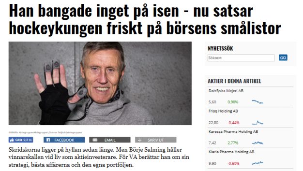 Veckans Affaerer Boerje